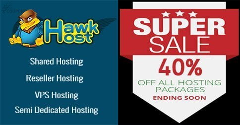 40 Off Hawkhost Discount Promo Code April 2020 Images, Photos, Reviews