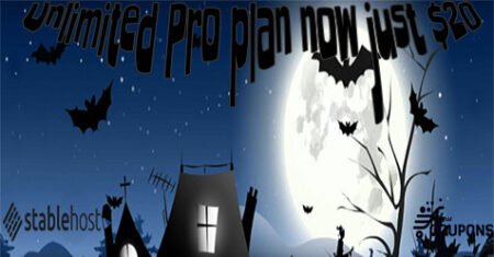 stablehost halloween 2017 unlimited pro sale