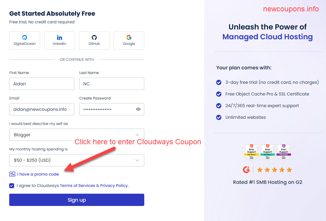 Cloudways Promo Code &#8211; $100 Free Credit On February 2025