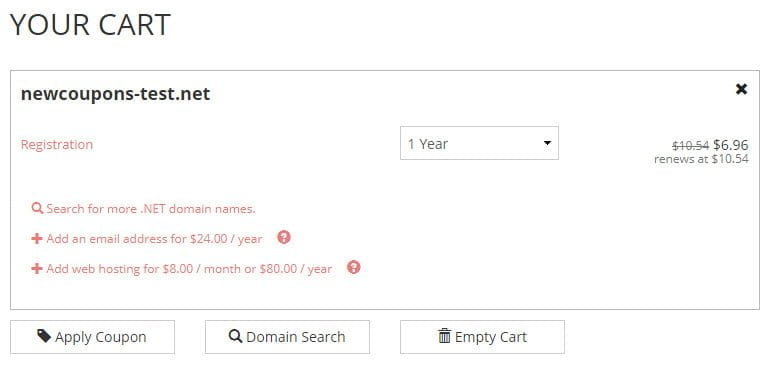 Register .NET Domain For Only $6.99 at Porkbun