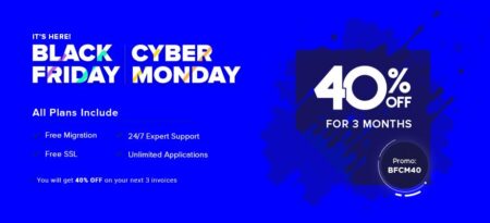 Cloudways black friday cyber monday 2019 deals