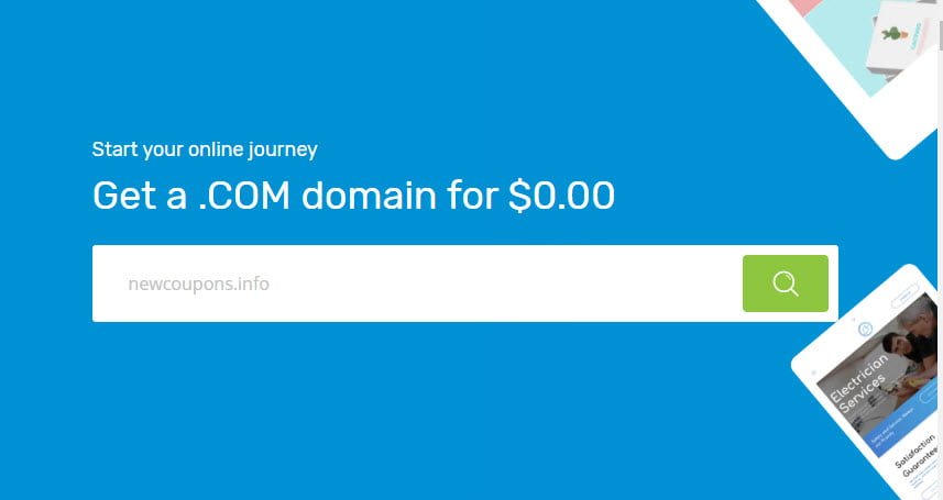 Special Offer! Get A Free .COM Domain At 123-Reg