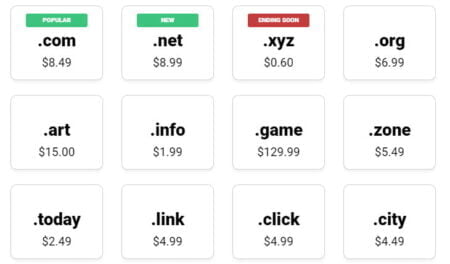 epik domains on sale