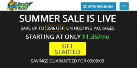 hawkhost summer sale