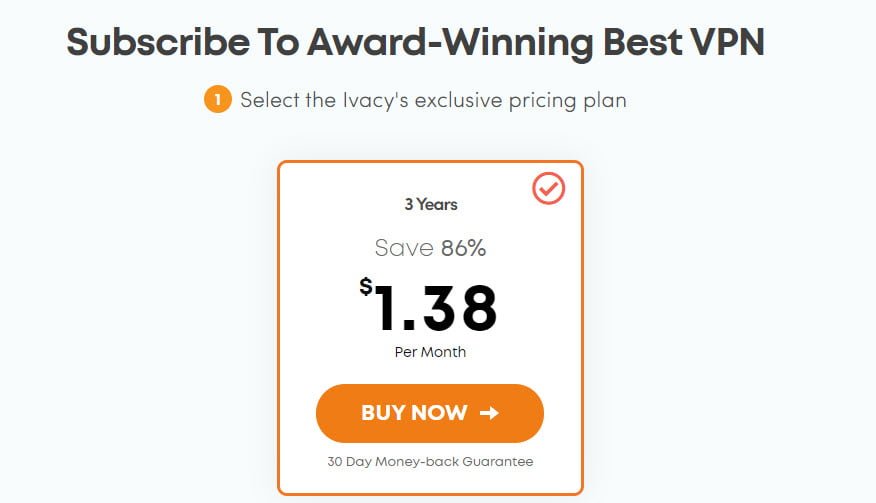 86% OFF | $80 Ivacy VPN 3 Year Deal On July 2024