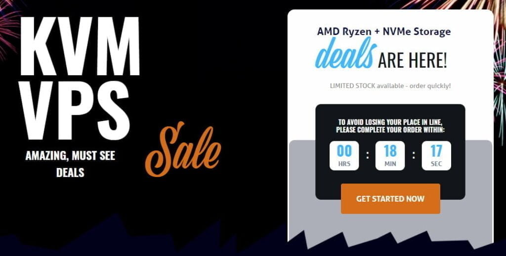 RackNerd Ryzen NVMe KVM VPS Offers &#8211; From $14.18/Year