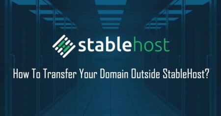 How To Transfer Your Domain Outside StableHost?