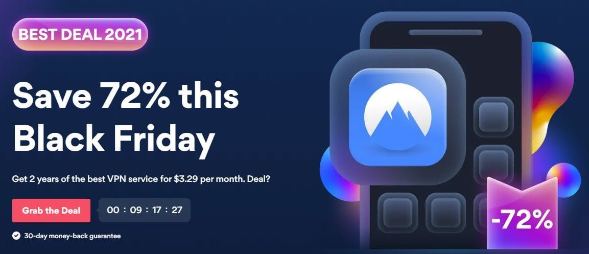 NordVPN Black Friday 2021 Deal &#8211; 73% OFF/2-Year Plan + 1 Month Free
