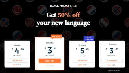 Babbel Black Friday Deal 2021