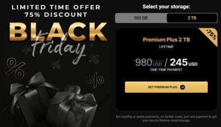 pCloud Black Friday sale 2021