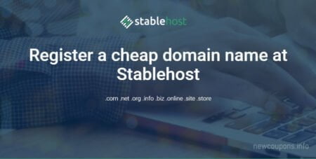 Register Cheap Domain Names At StableHost