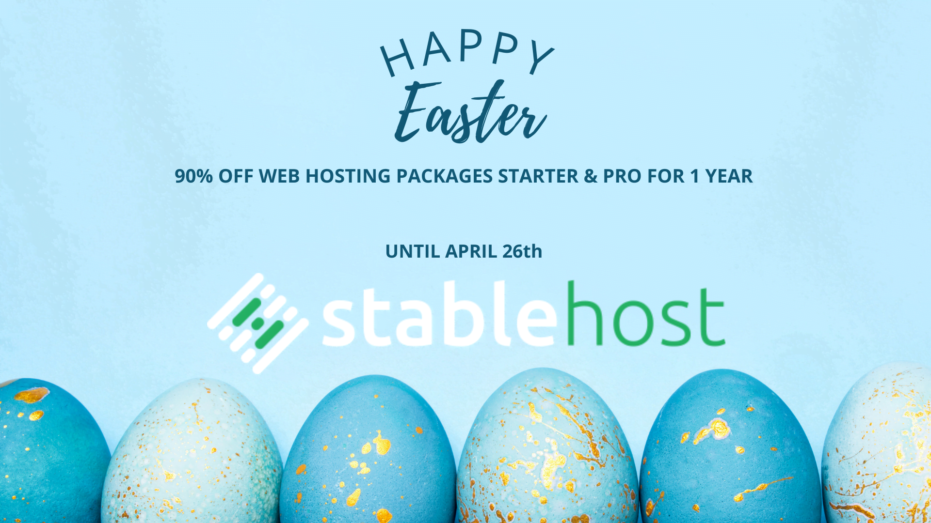 Save 90% All Web Hosting Plans At StableHost
