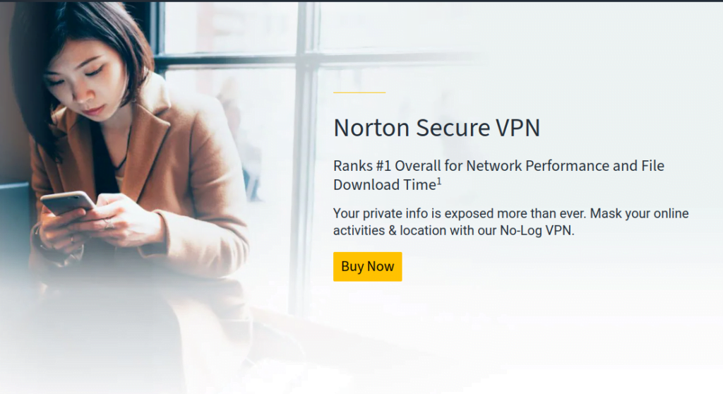 Norton Secure VPN 1-Year Plan For $4.9 &#8211; 90% OFF