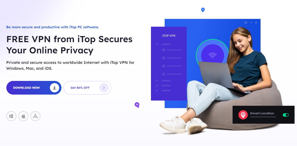 93% OFF iTop VPN Promo Code On July 2024