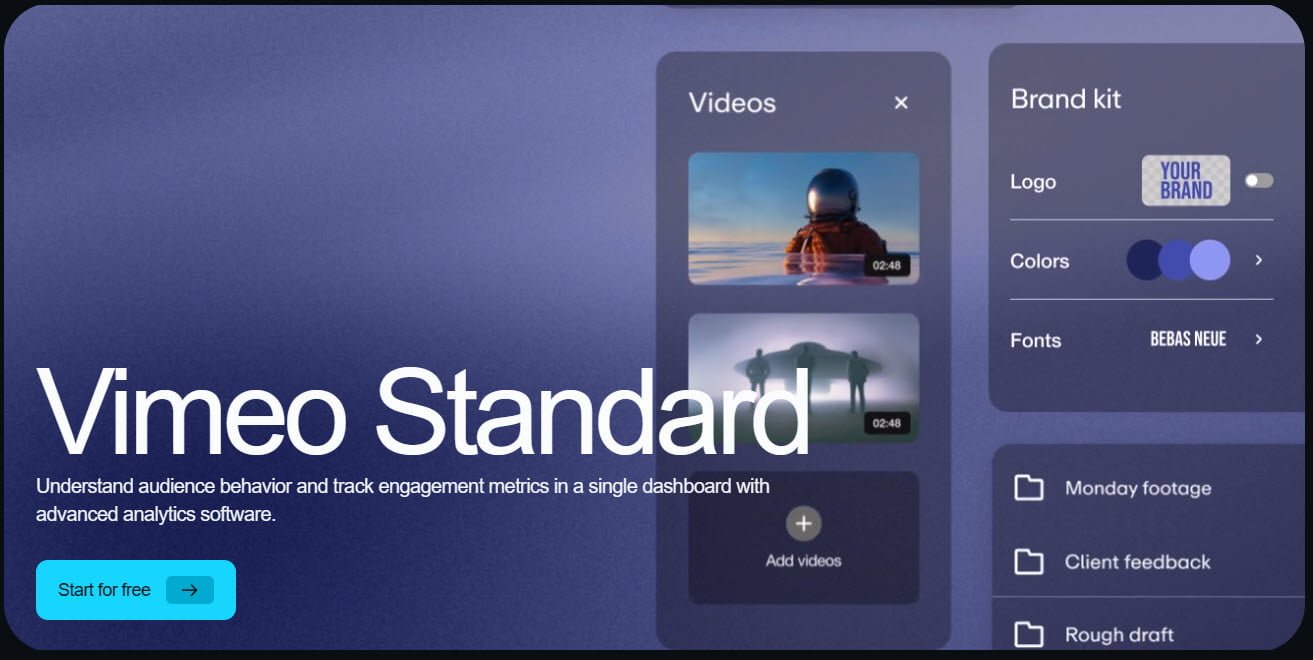 48% OFF Vimeo Standard Coupon On July 2024