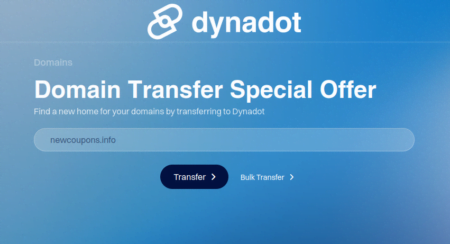 Dynadot Transfer Promo Code