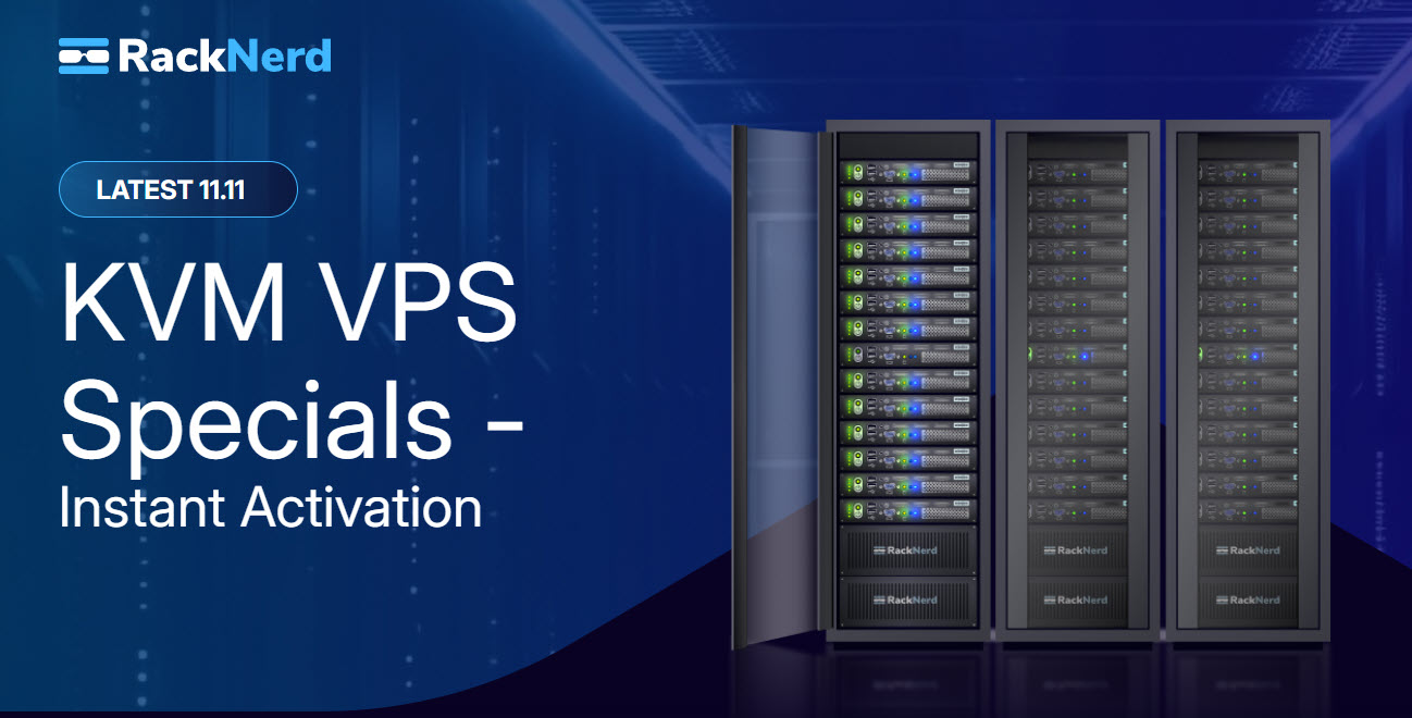 Racknerd 11.11 Deal 2024 &#8211; Enjoy KVM VPS For $11.11/Year