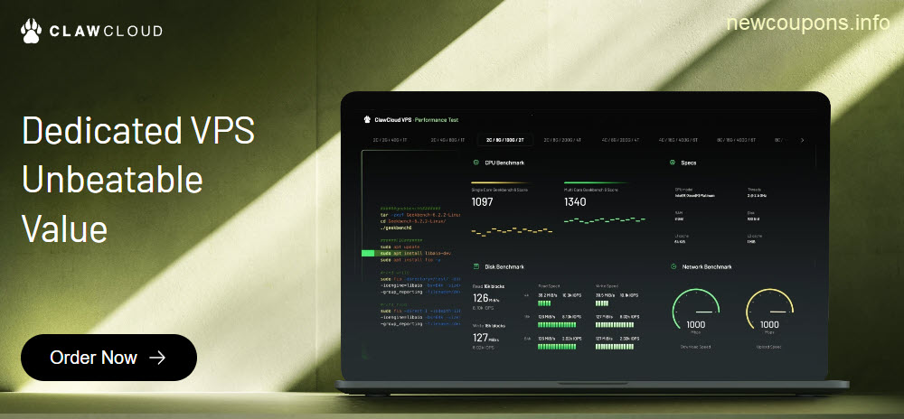 ClawCloud: Get Cloud VDS/VPS Just $7/Yr &#8211; Multiple Locations