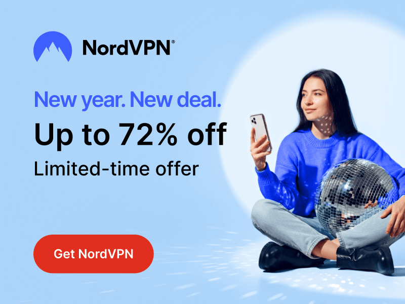 [New Year 2025] NordVPN: Up To 72% OFF &#8211; Free Anti-Malware!