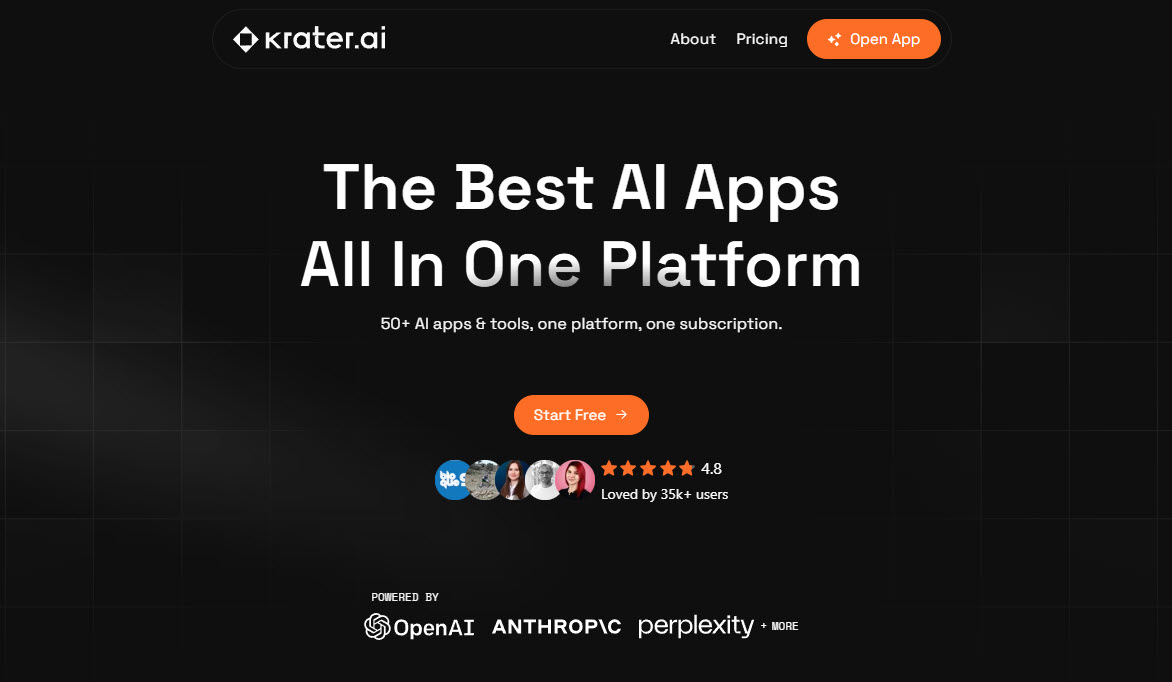 42% OFF Krater AI Discount Promo Code On March 2025